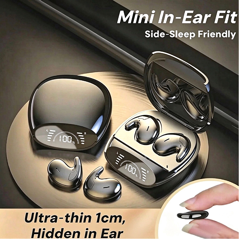 Phone Accessories Amazon - Invisible Sleep Bluetooth 5.3 Earphones Mini
