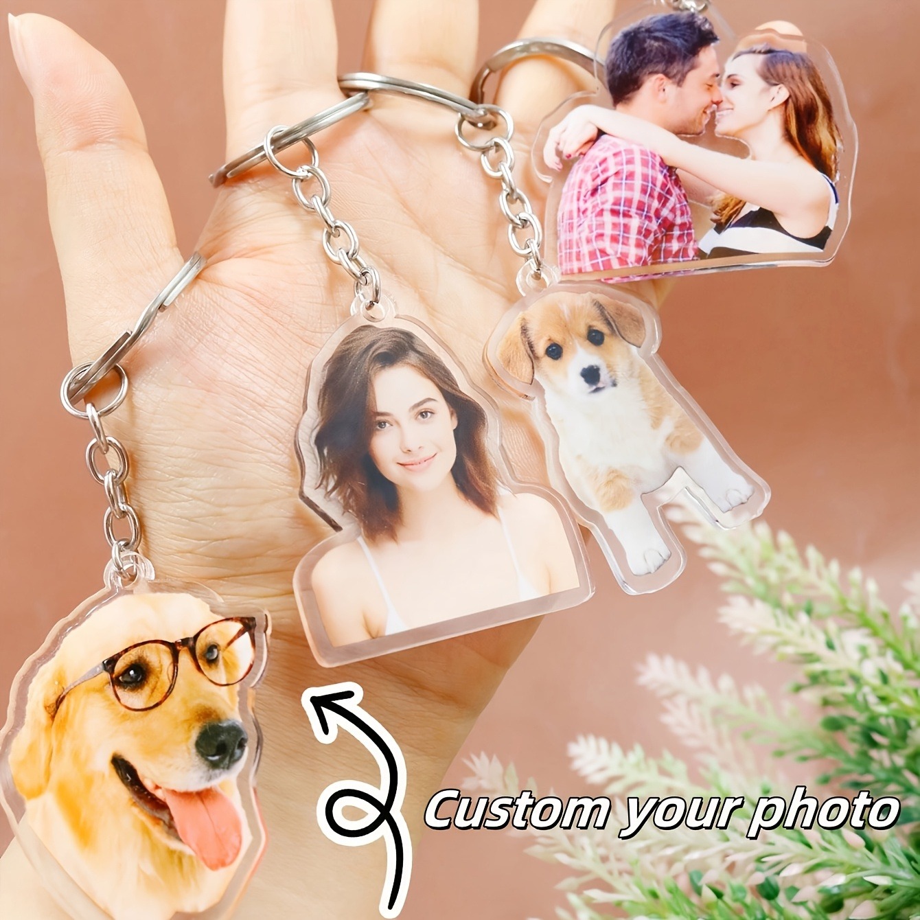 1 Custom Photo Acrylic Keychai - Phone Accessories Charms review and price